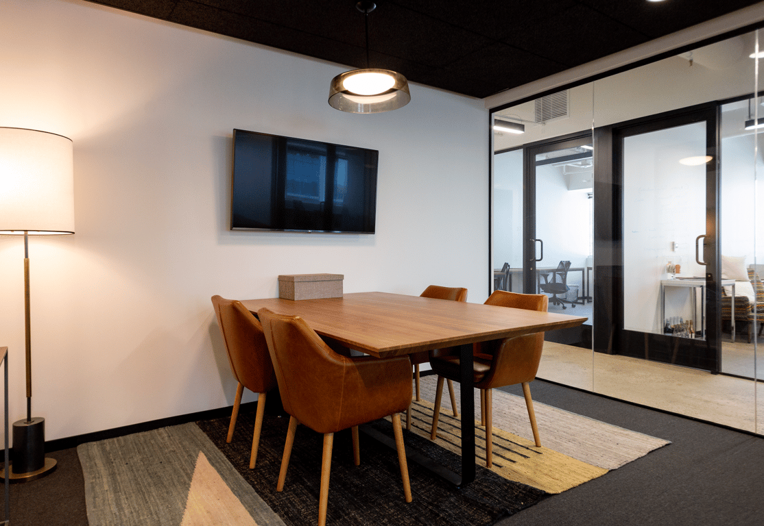 An interior shot of Conf 7-C