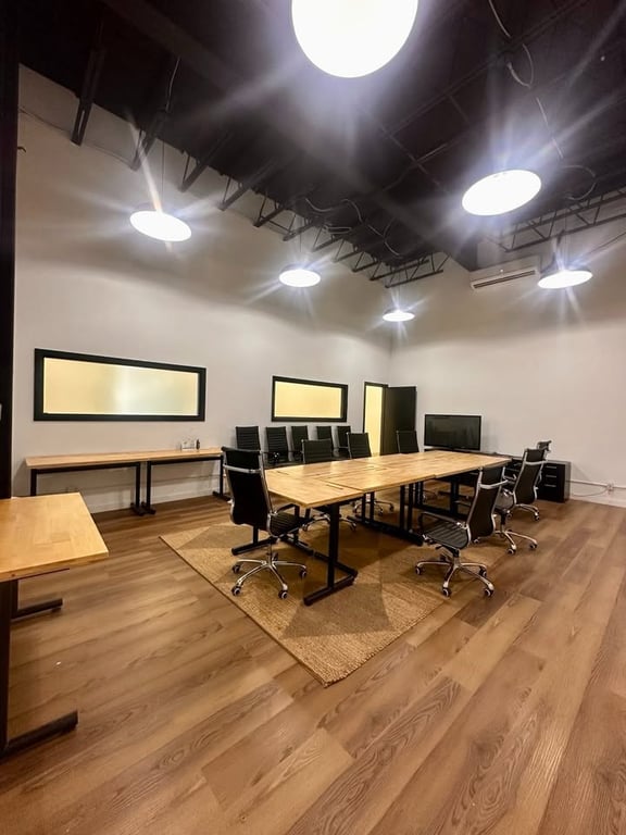 An interior shot of Boardroom – Up to 25 People