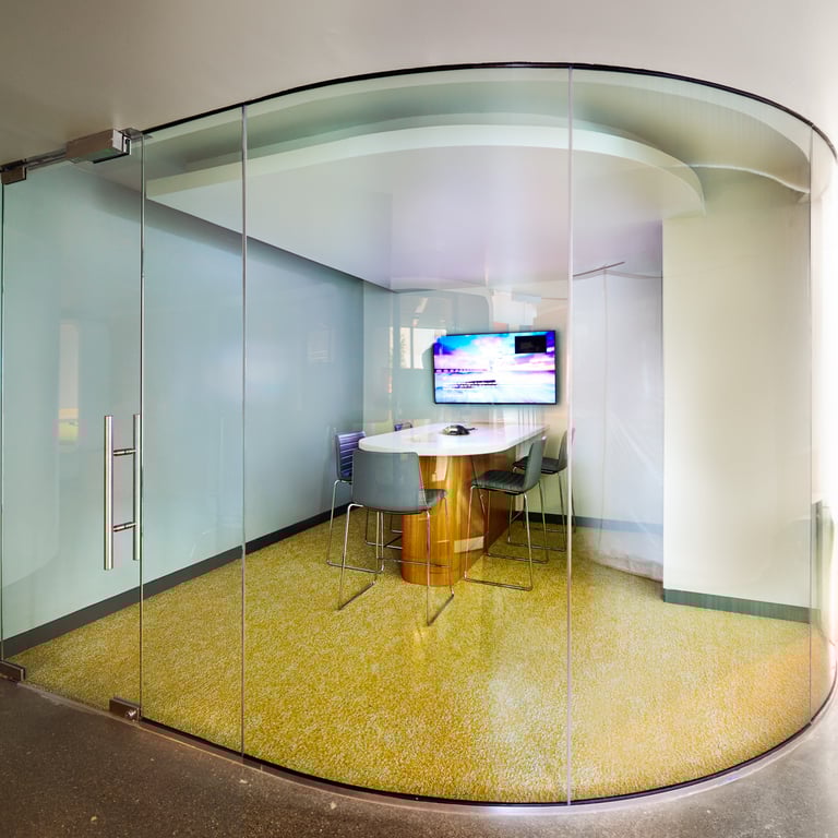 An interior shot of The Collaboration Room