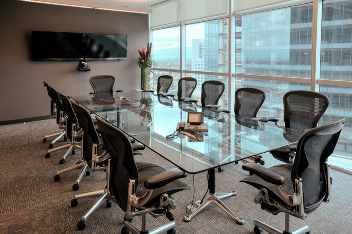 An interior shot of Video Mediascape Room