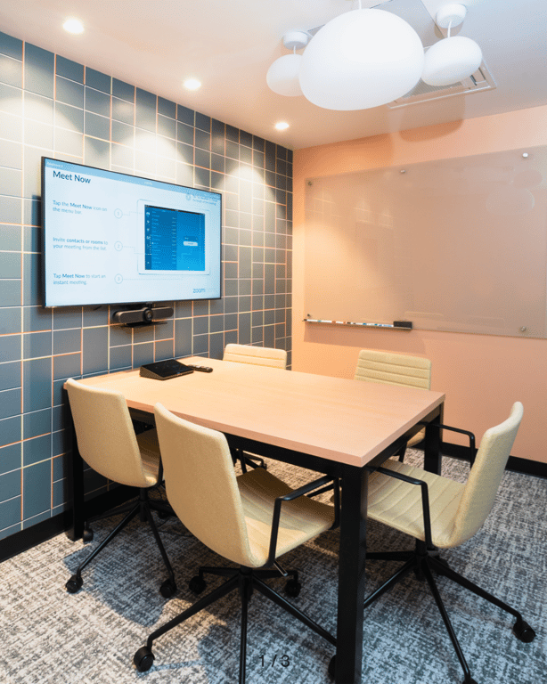 An interior shot of Meeting Room B2