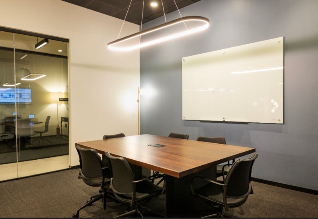 An interior shot of Conf Room J