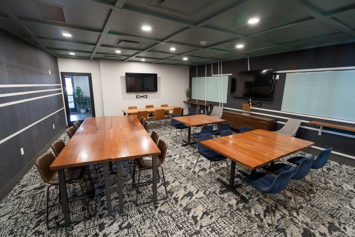 An interior shot of Plaza 98
