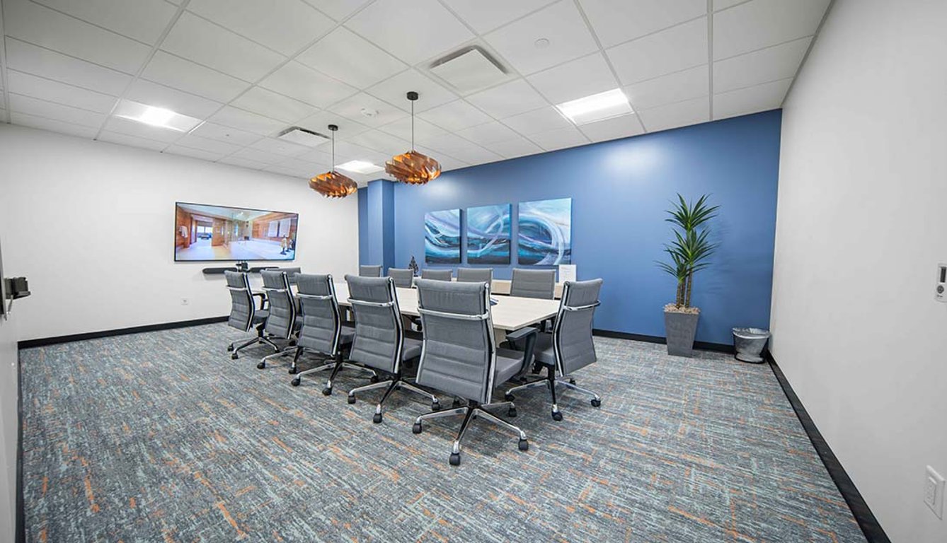 An interior shot of Large Meeting Room