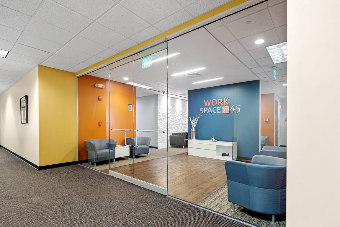 An interior shot of Workspace - Canton