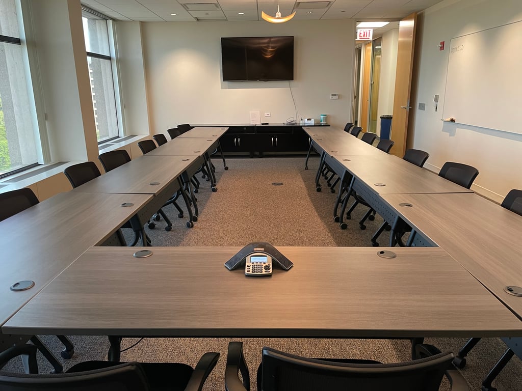 An interior shot of Conference room 800