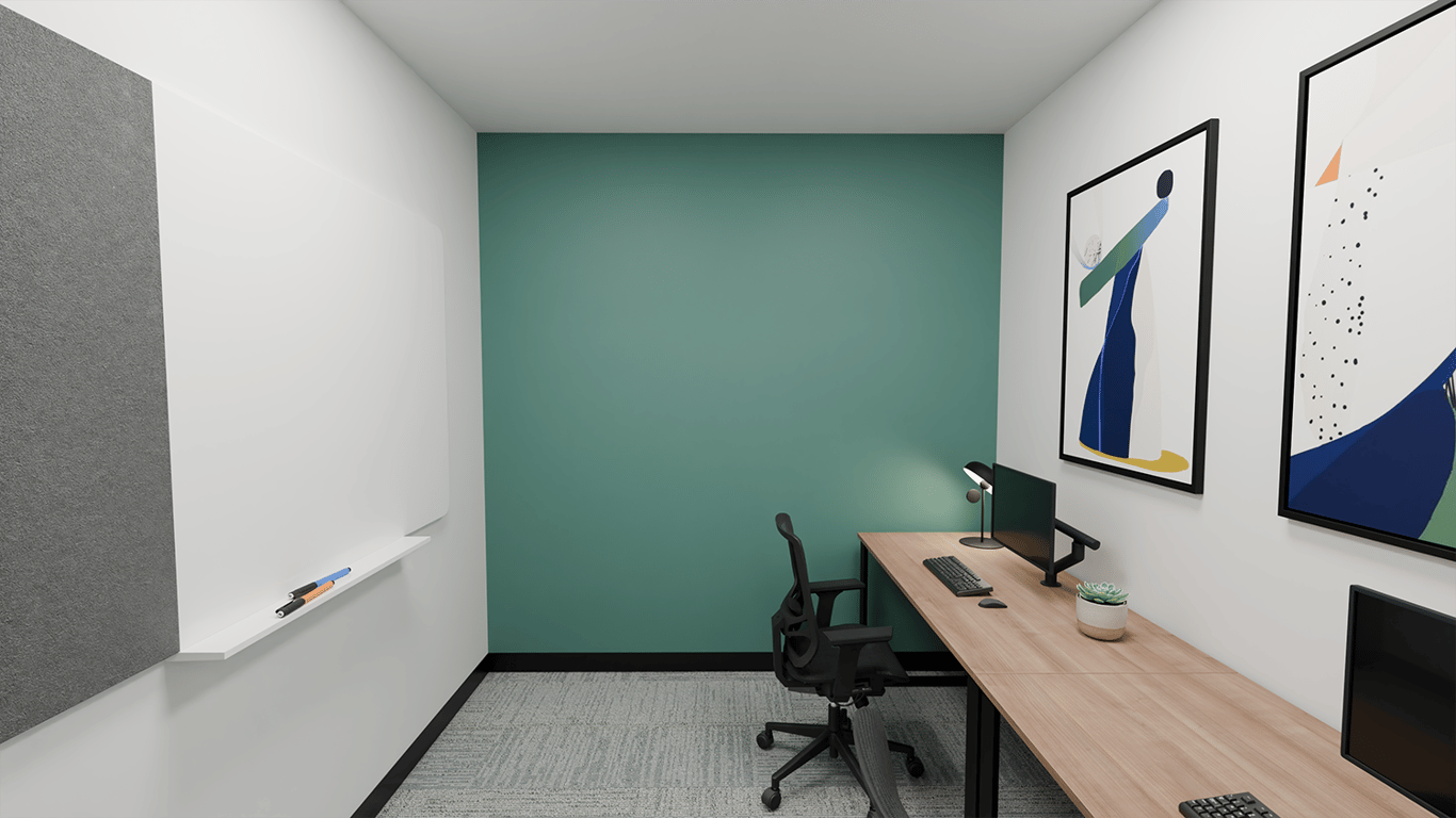 An interior shot of Suite 5