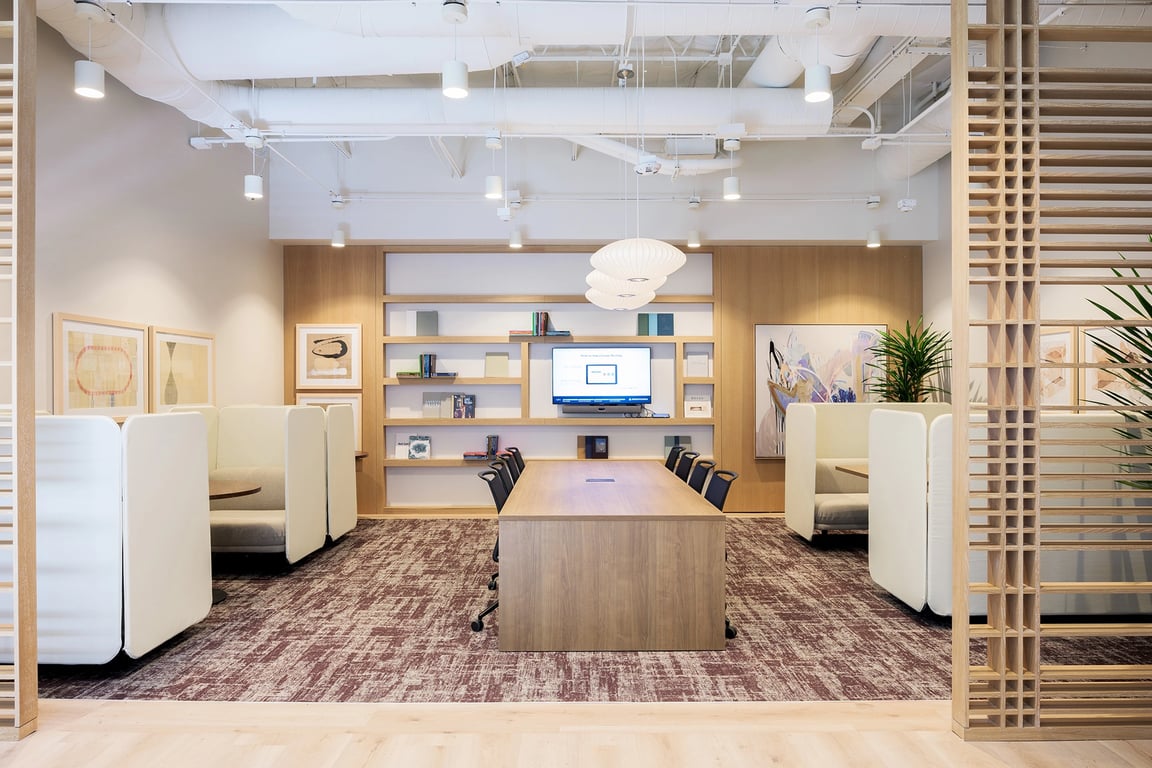 An interior shot of Industrious - Phoenix Midtown