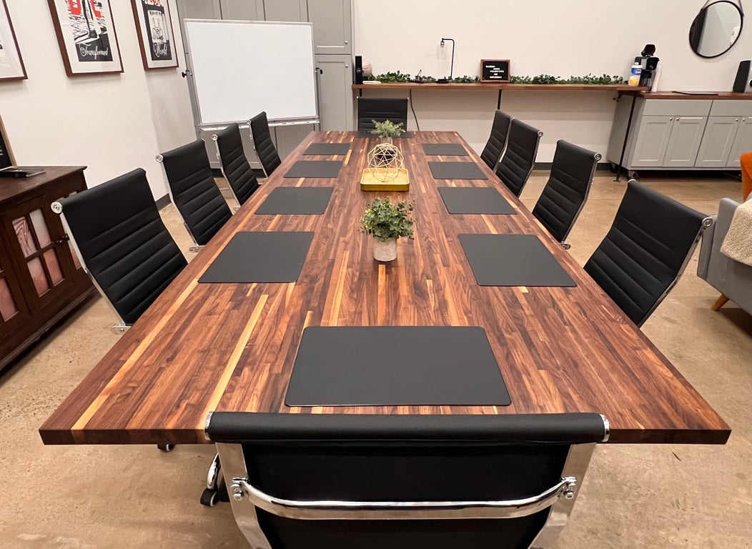 An interior shot of Oak Haven Conference Room