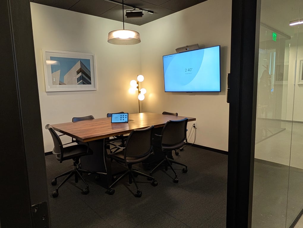 An interior shot of Conference F