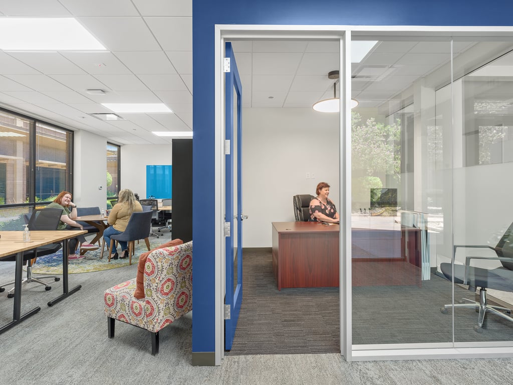 An interior shot of Private Day Office 3