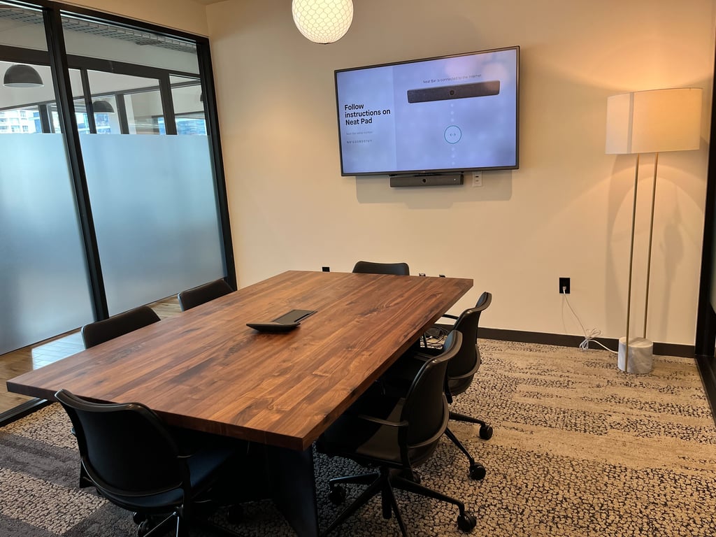 An interior shot of Conference 5-F