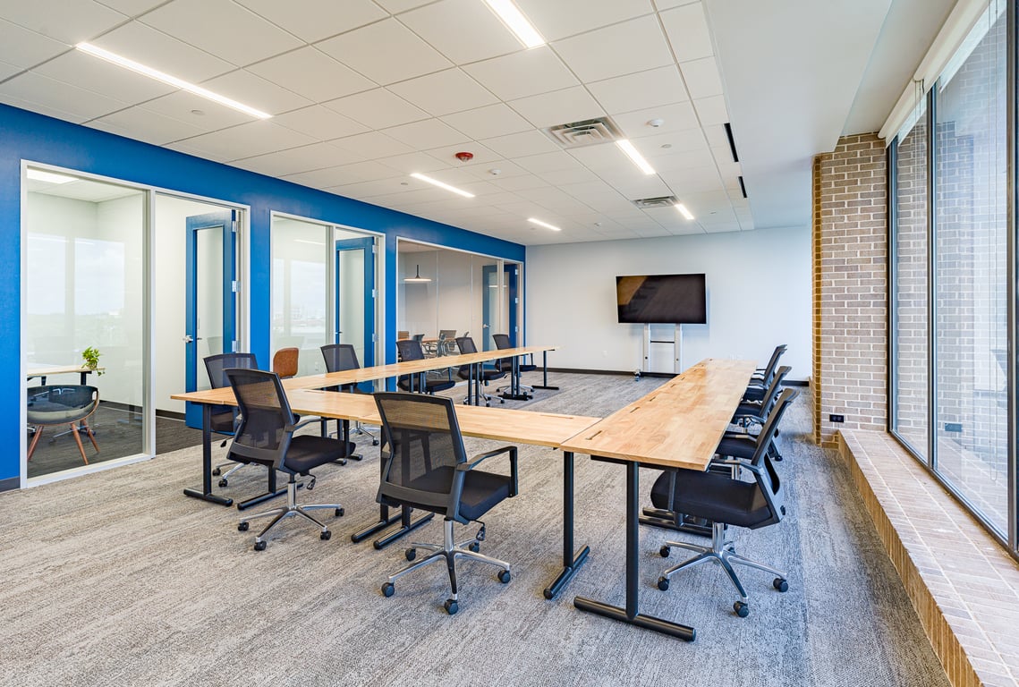 An interior shot of Training Suite