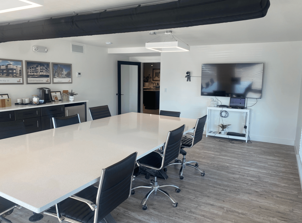 An interior shot of Big Conference Room