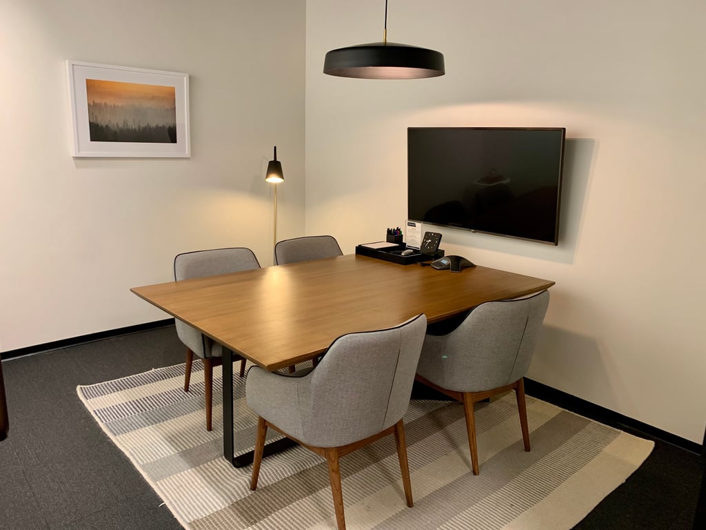 An interior shot of Conference D