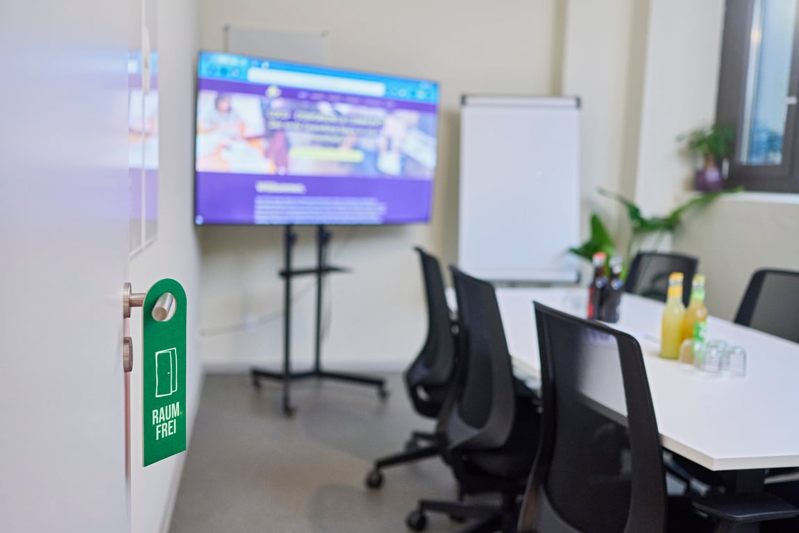 An interior shot of Meeting Room