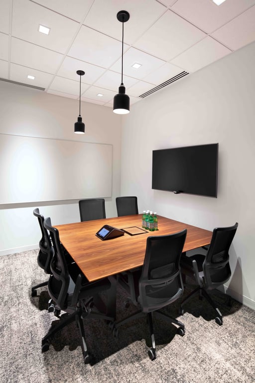 An interior shot of Oquirrh Conference Room