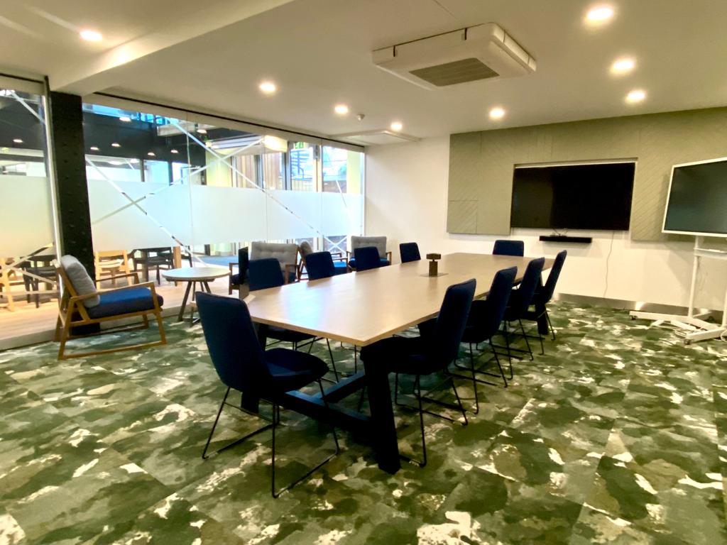 An interior shot of Cafe Meeting Room