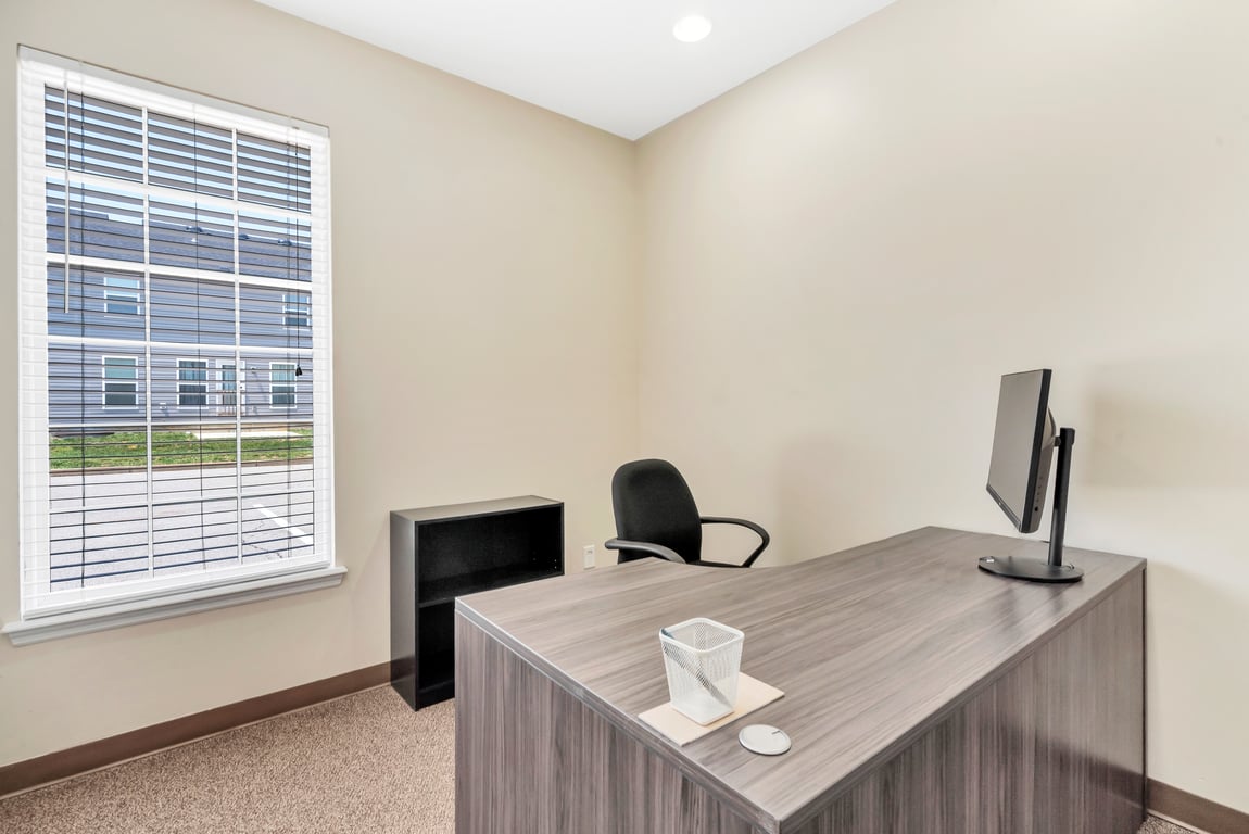 An interior shot of Private Office #2 - St. Peters