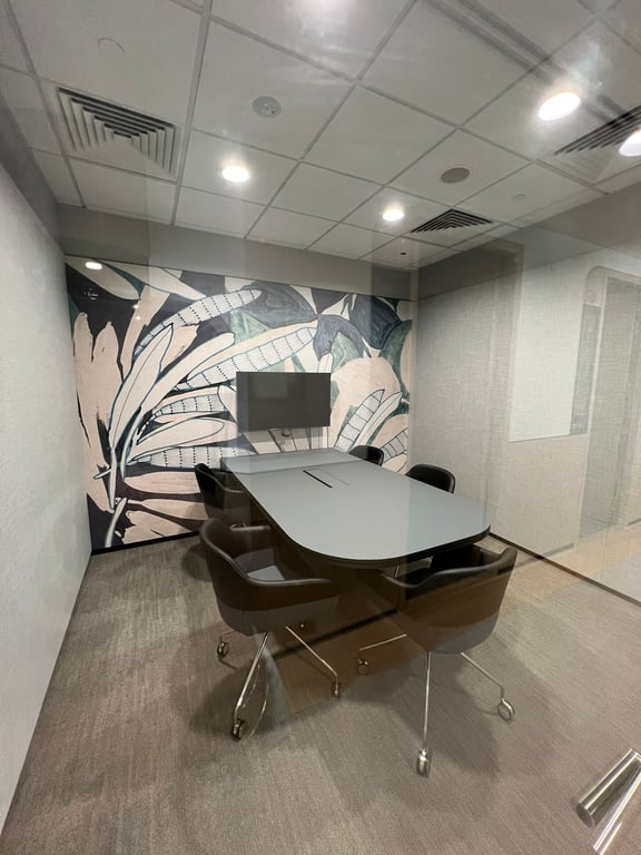 An interior shot of Meeting Room