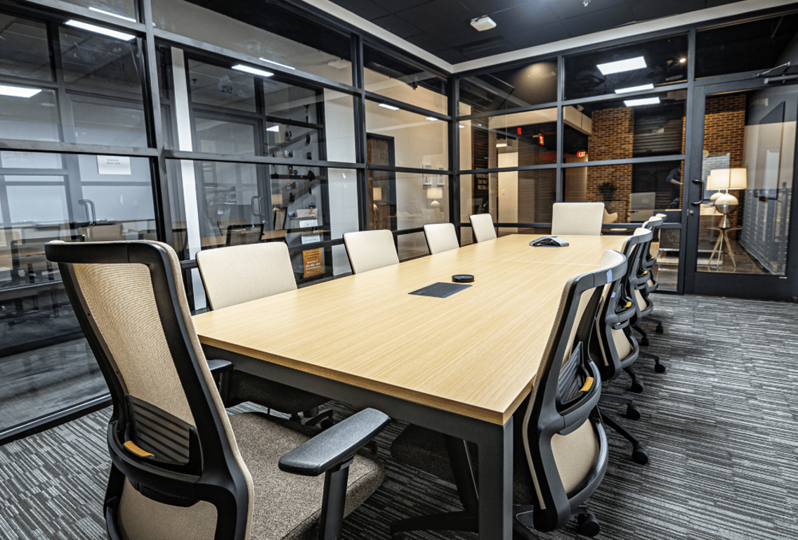 An interior shot of East Meeting Room for 10