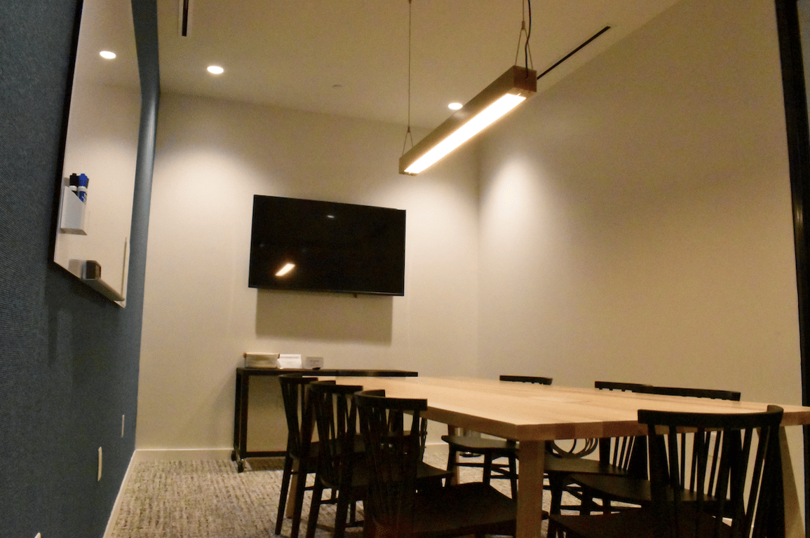 An interior shot of Prairie Creek Meeting Room