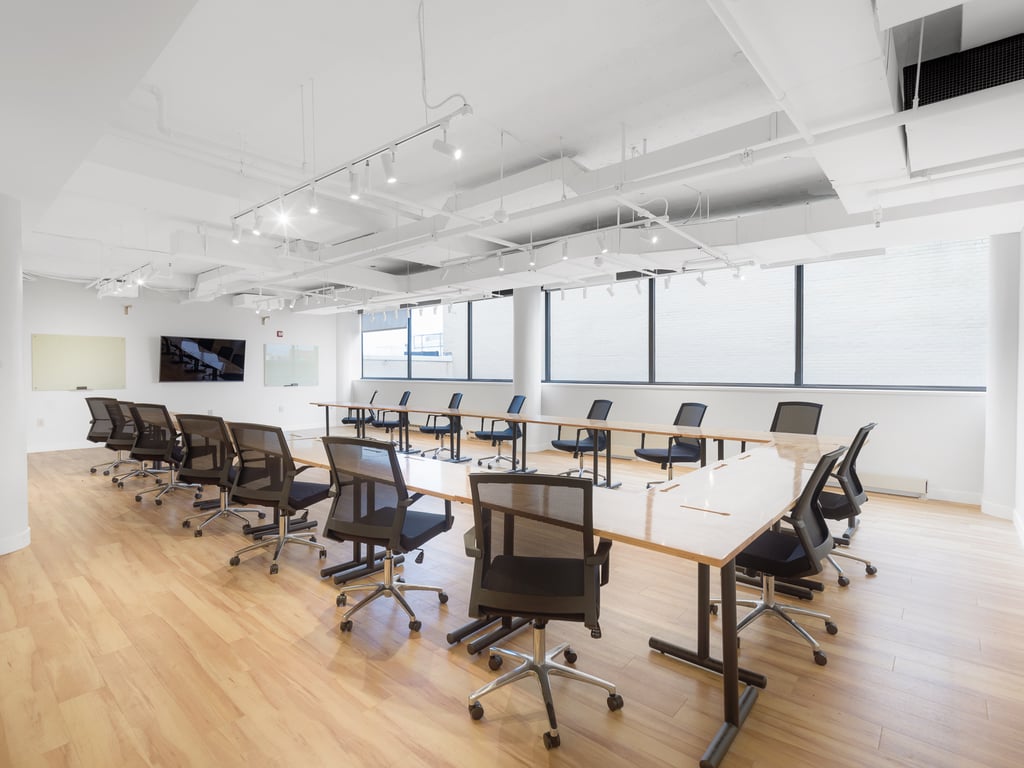 An interior shot of Training Suite