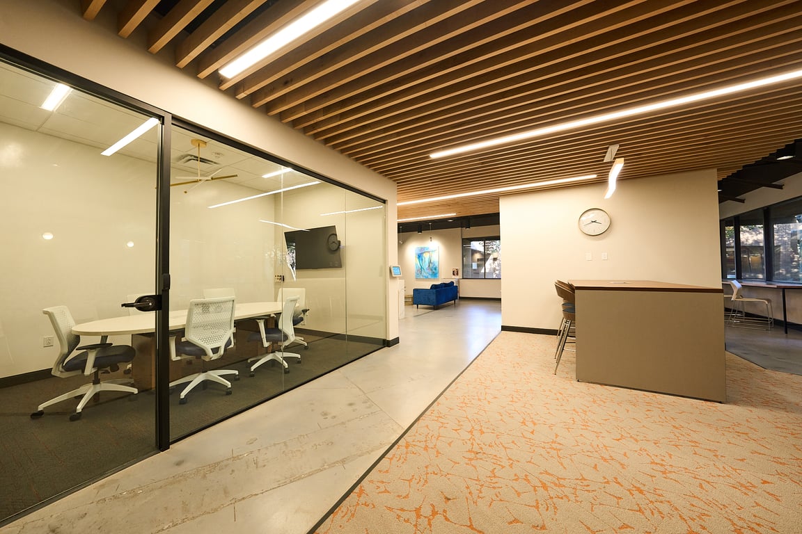 An interior shot of Conference Room #109