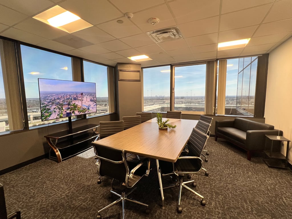 An interior shot of Office for 6