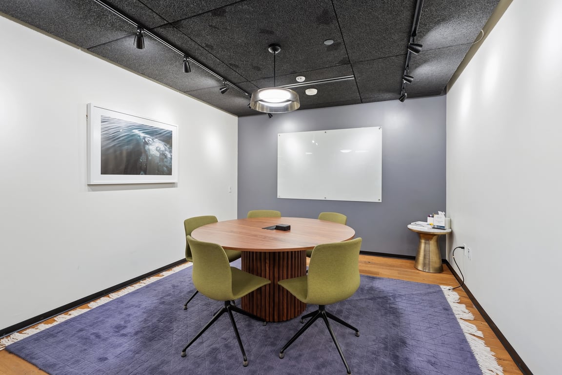 An interior shot of Conf 7-A