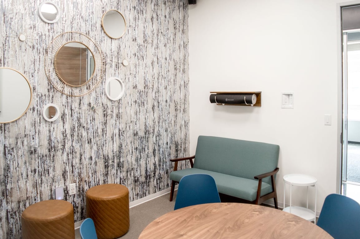 An interior shot of Swiss Army Room