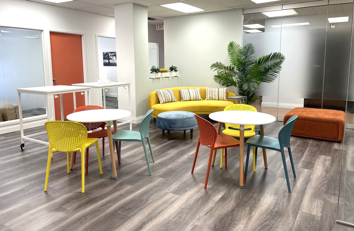 An interior shot of The Village Hive - Eglinton