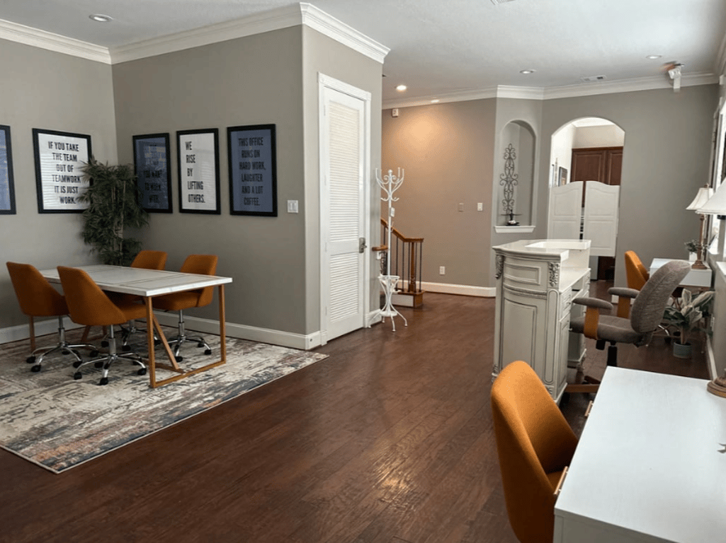 An interior shot of Dedicated Desl #3