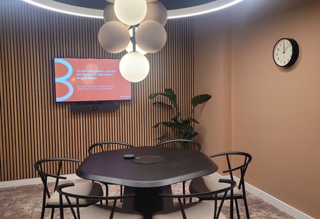 An interior shot of Centre City - Room 1