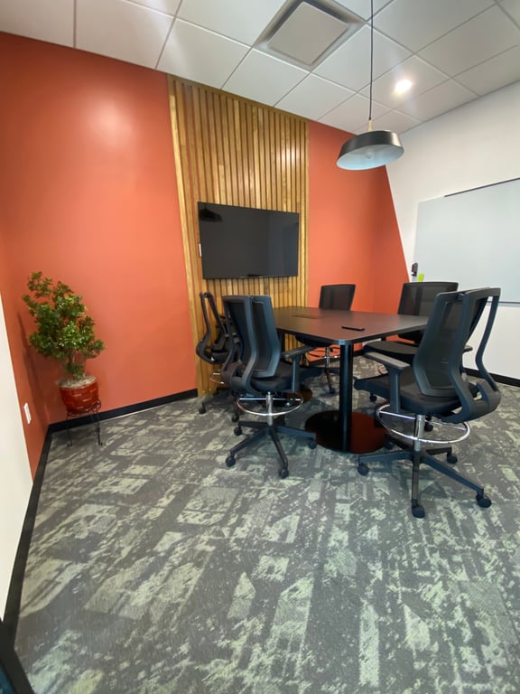 An interior shot of The Rustic Room