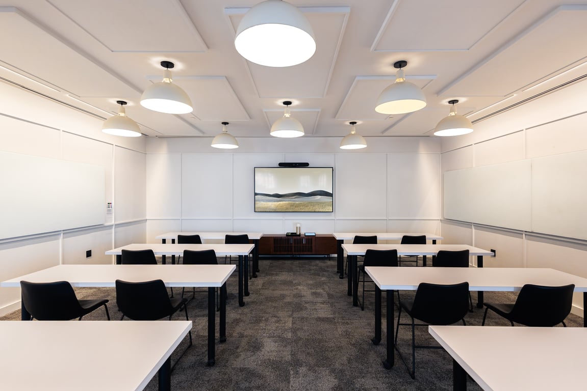 An interior shot of Training Room