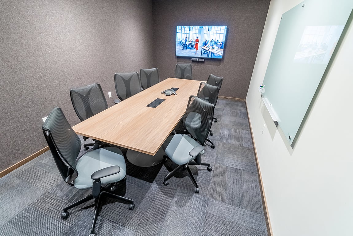 An interior shot of Sargas Boardroom