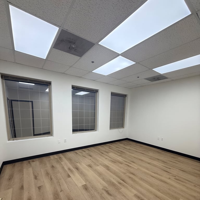 An interior shot of Private Office #204 - Wildwood