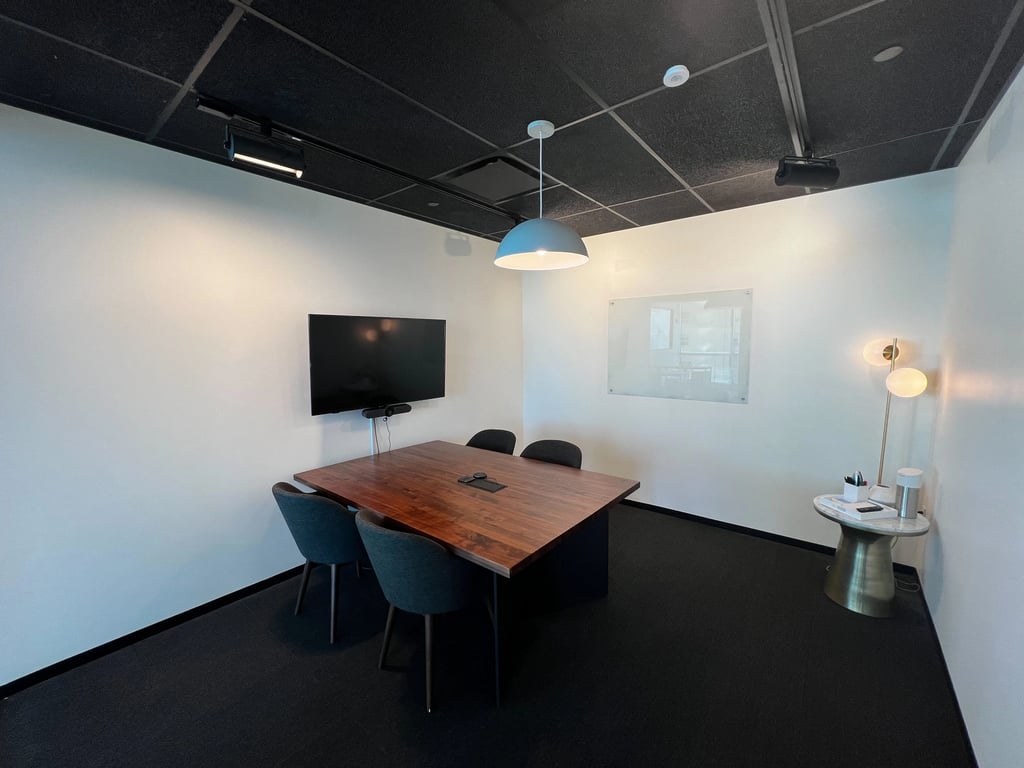 An interior shot of Conference J