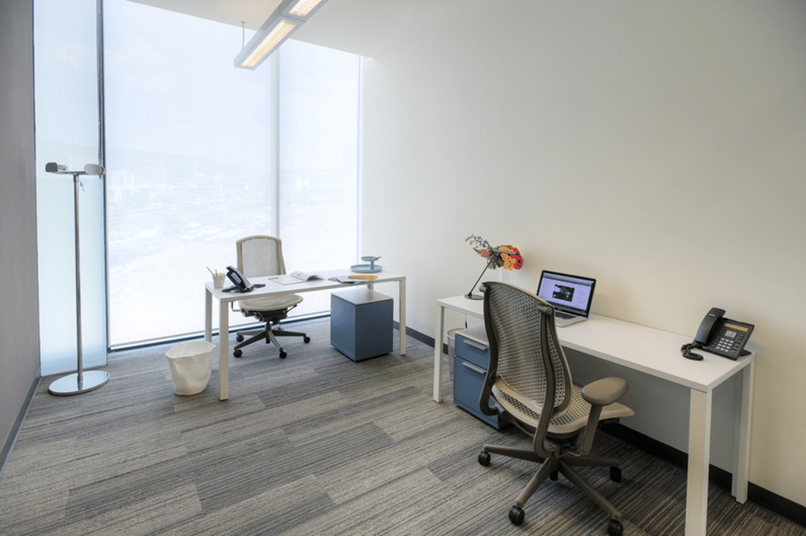 An interior shot of Private Day Office