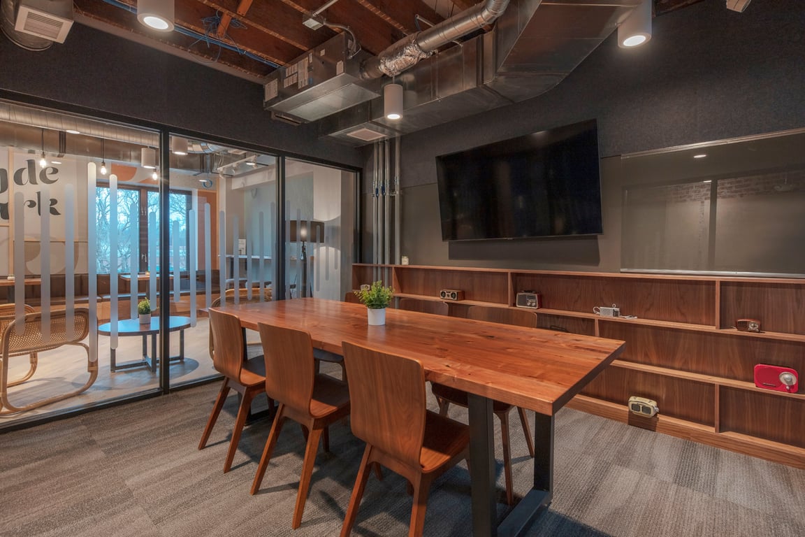 An interior shot of Radio Room
