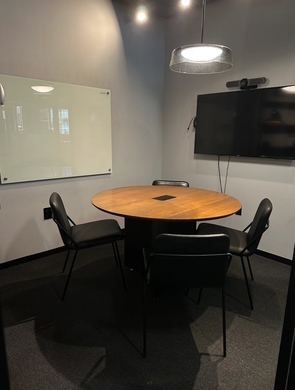 An interior shot of Huddle Room C