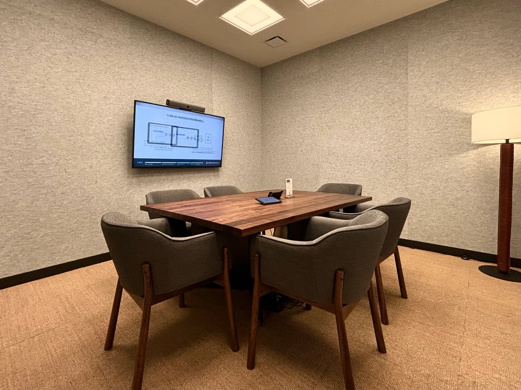 An interior shot of Conf Room 5B