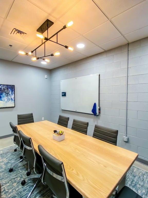 An interior shot of Owen Conference Room (8 People)