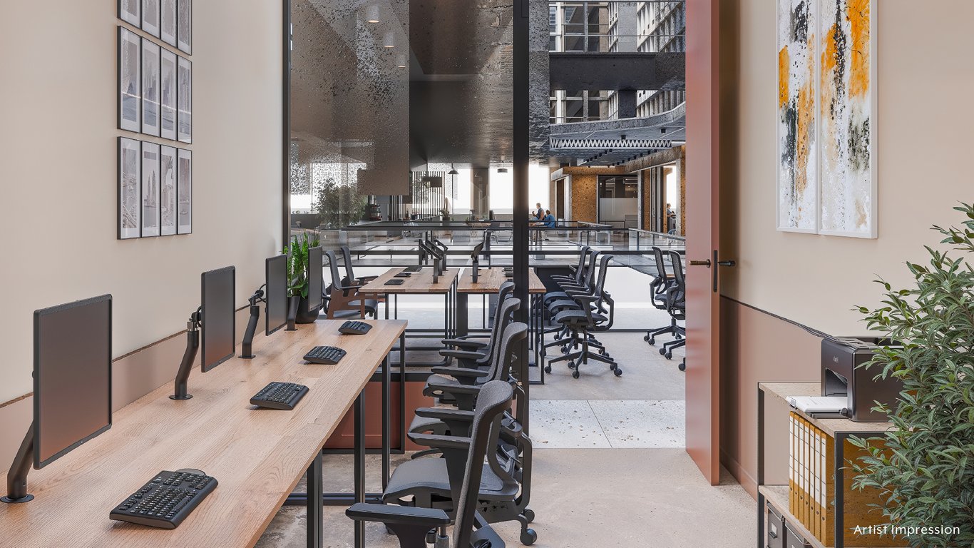 An interior shot of Suite 9