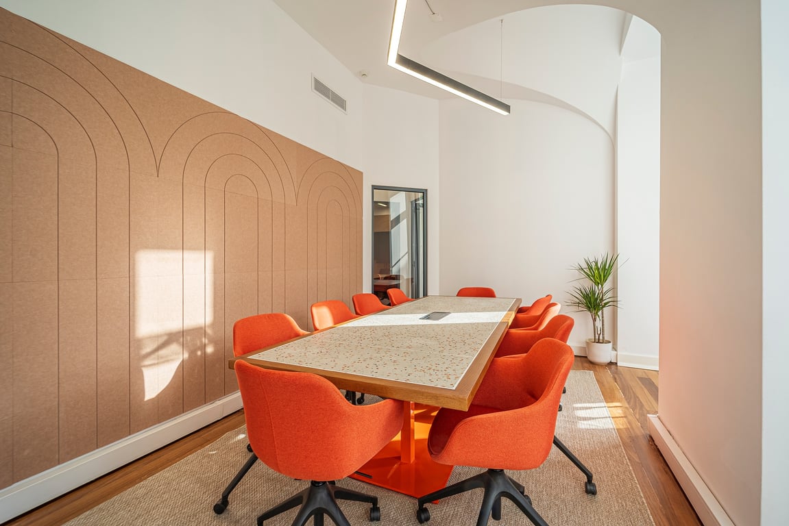 An interior shot of Meeting Room 1