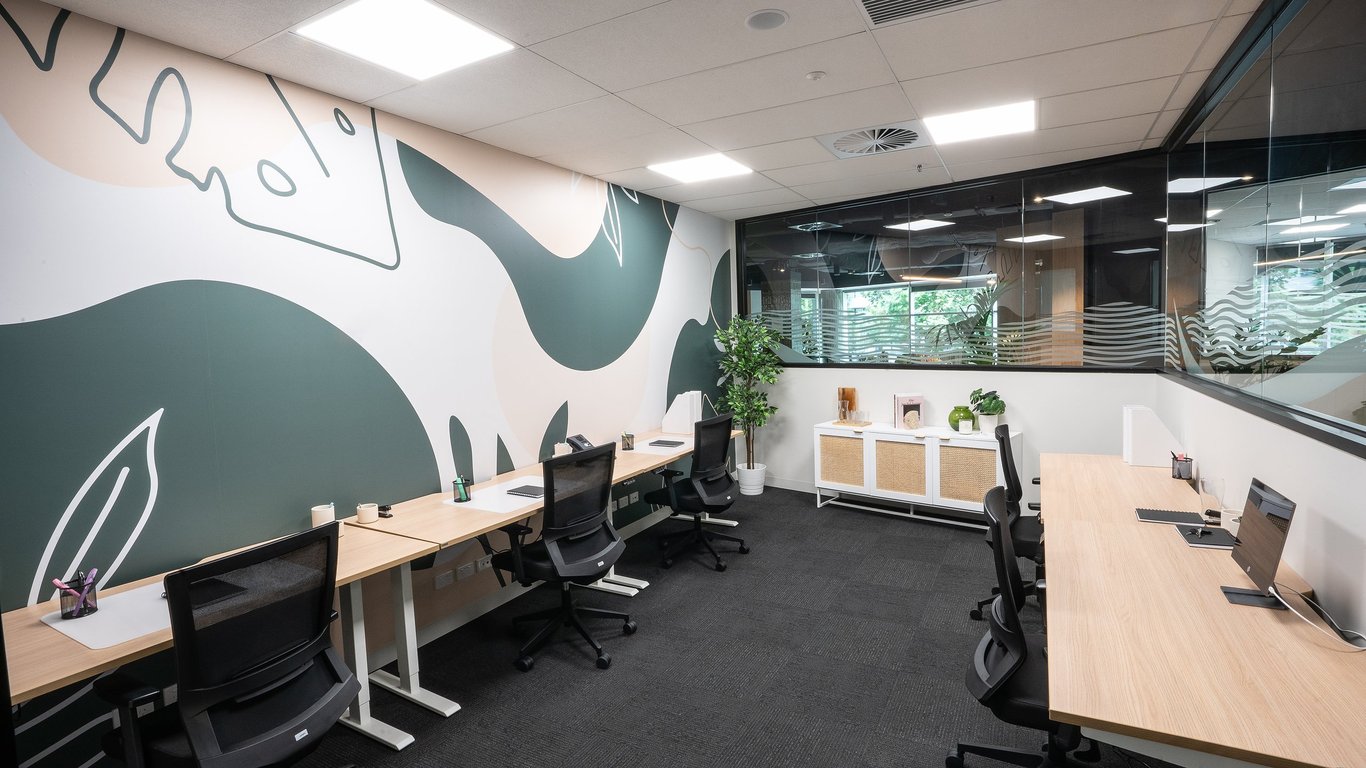 An interior shot of Suite 22