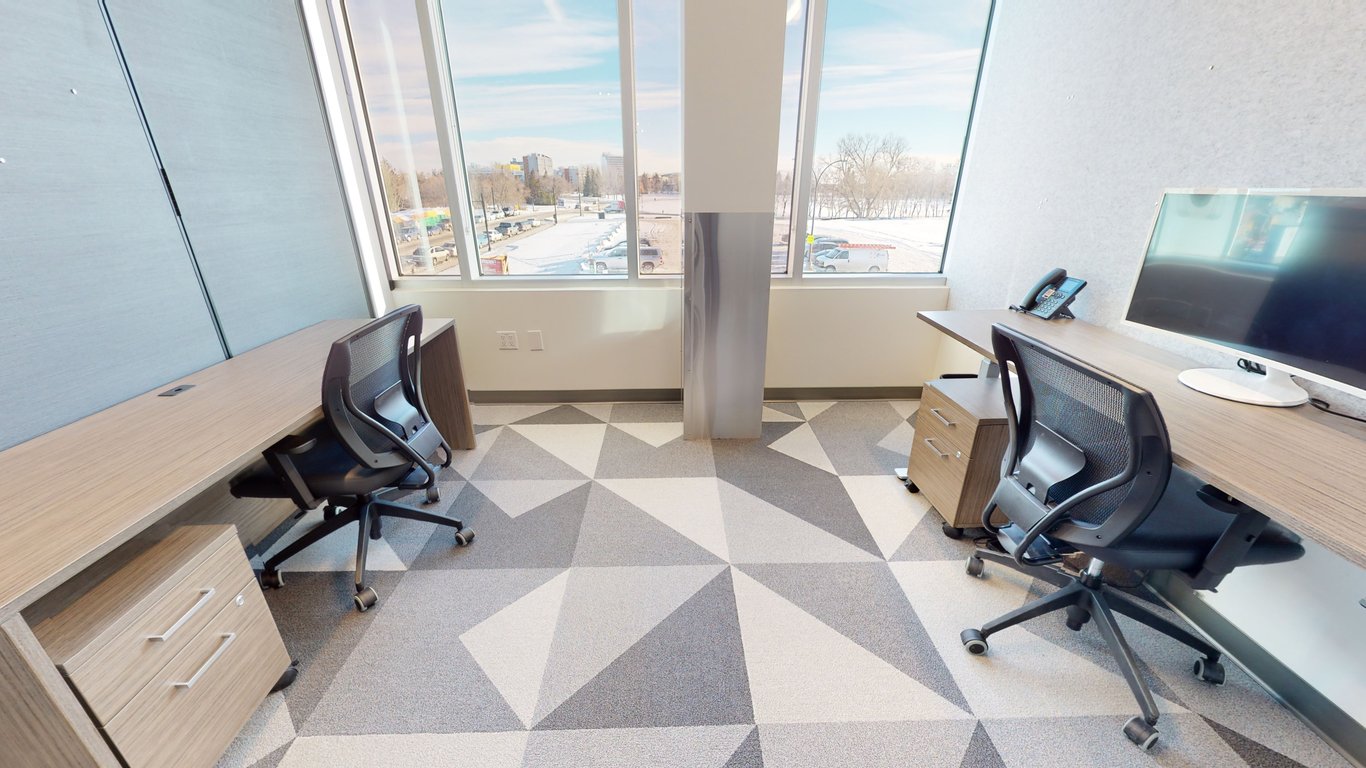 An interior shot of Private Office