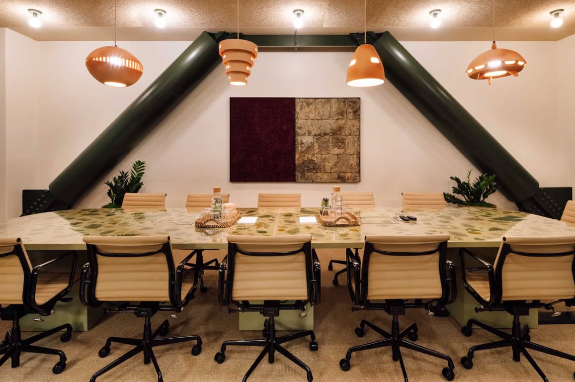 An interior shot of Boardroom