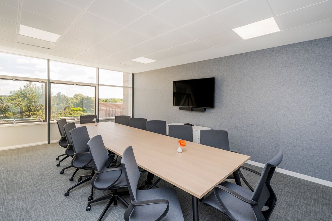 An interior shot of Sargas Boardroom